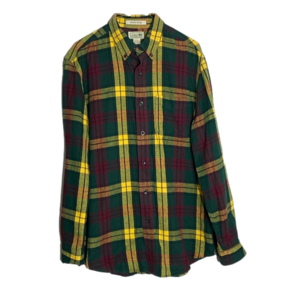 L.L. Bean Flannel Size Medium